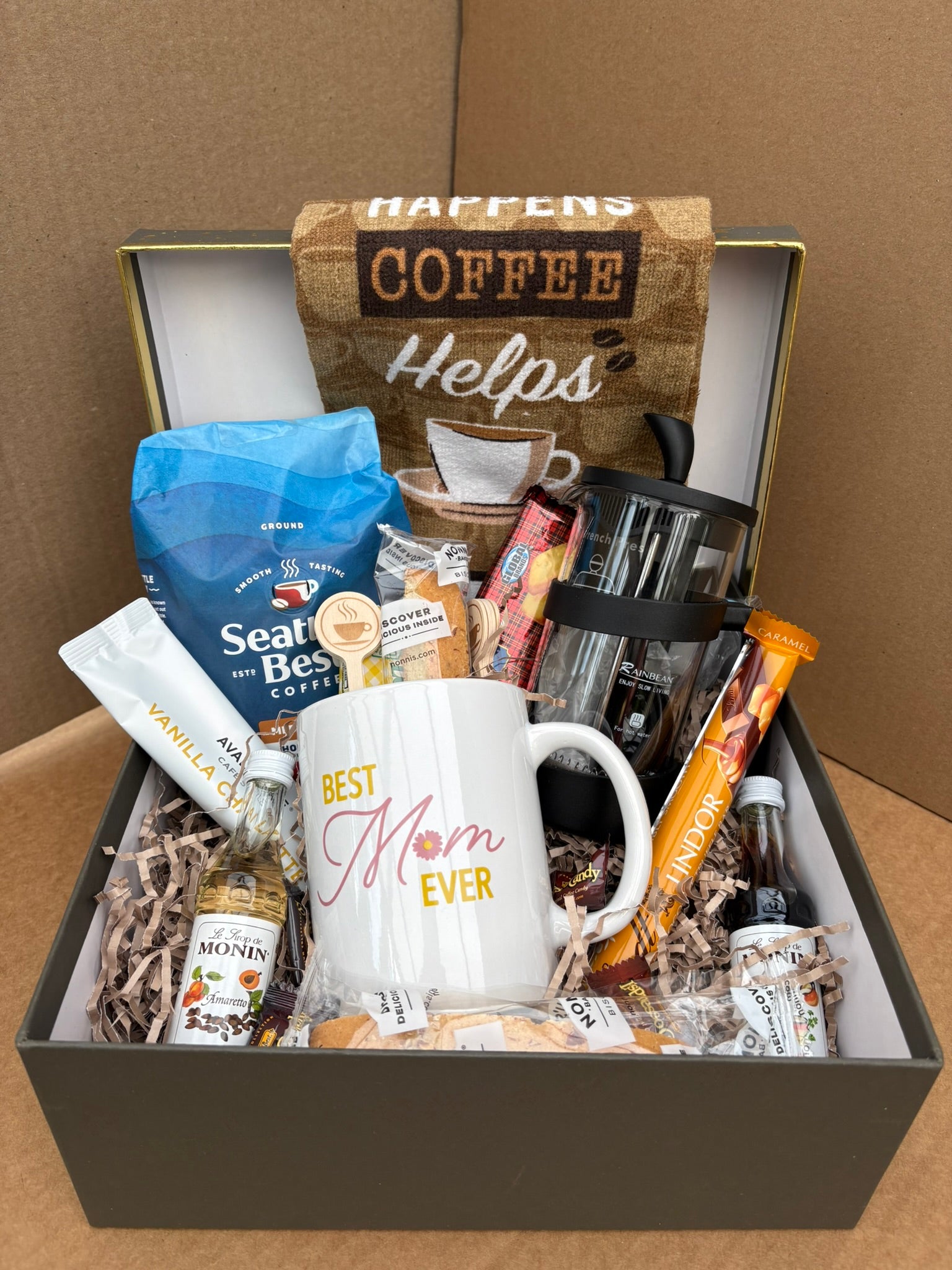 Mom Coffee Gift Basket