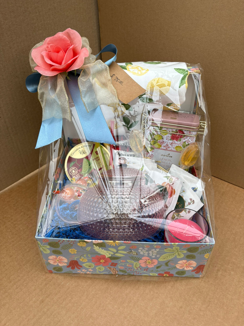 Sunshine Blossom Tea Gift Basket