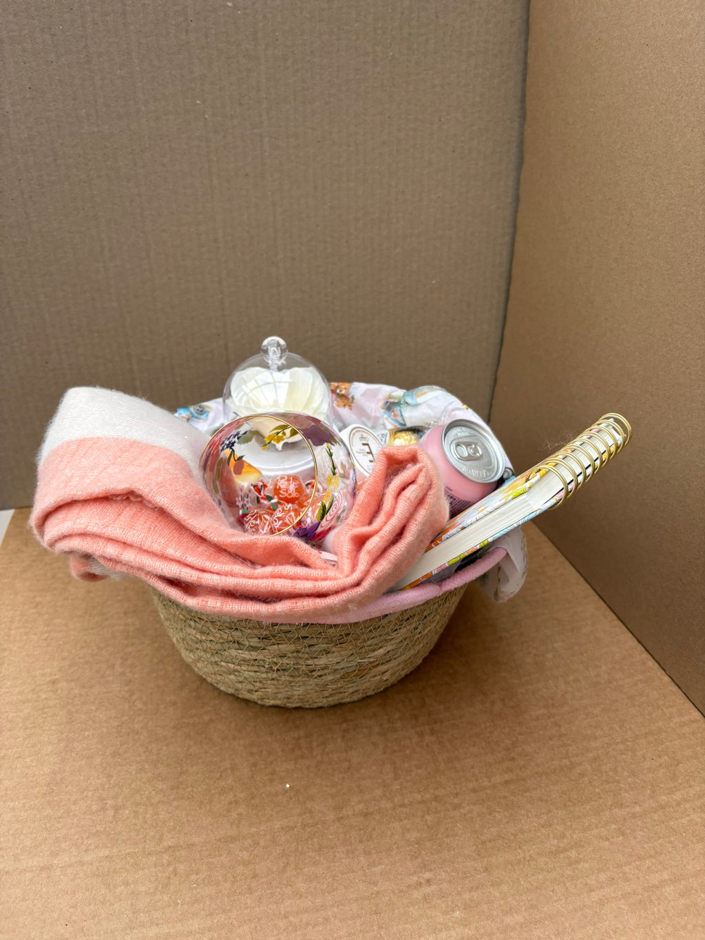 Peach & Pamper Gift Basket