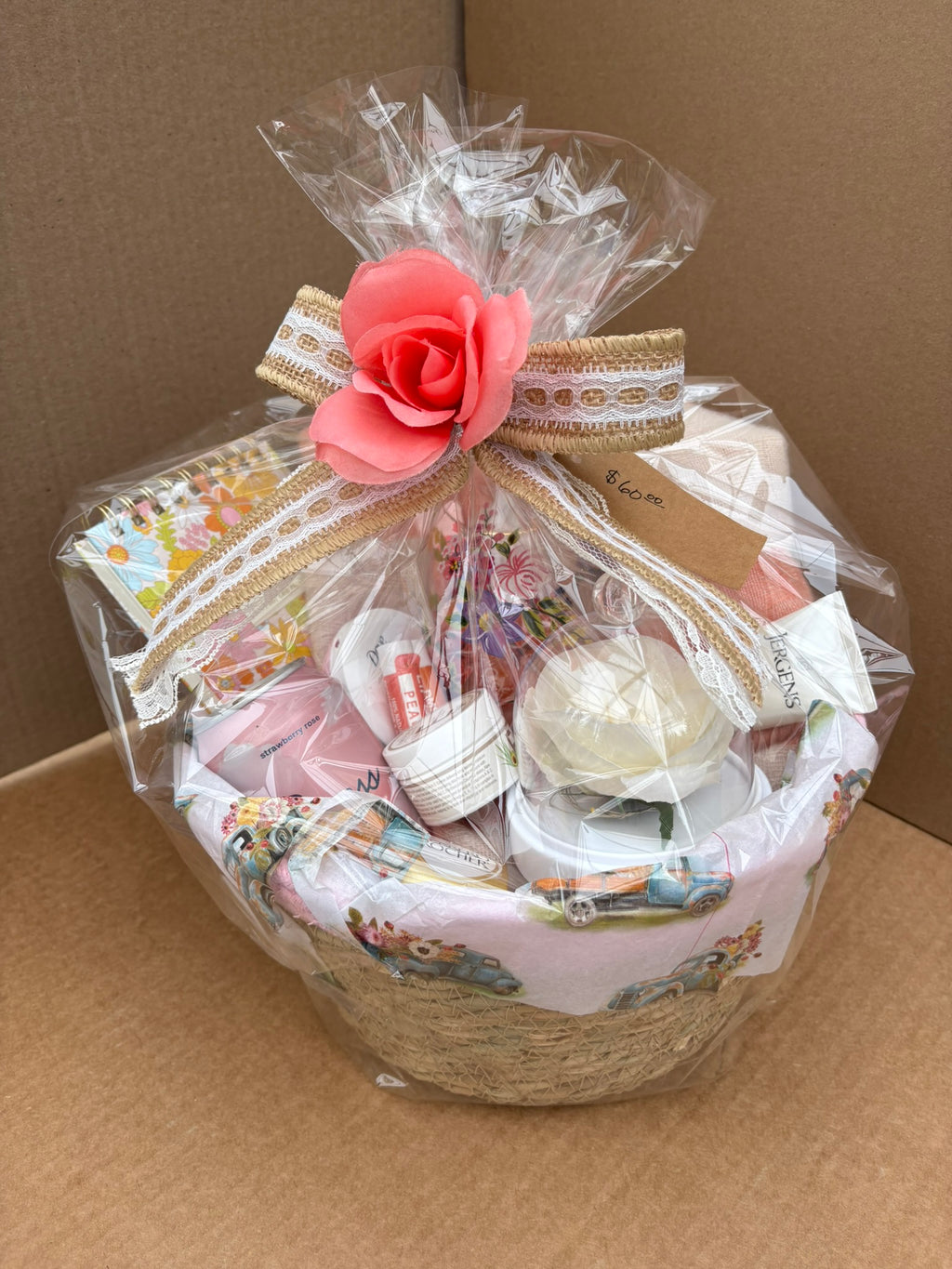 Peach & Pamper Gift Basket