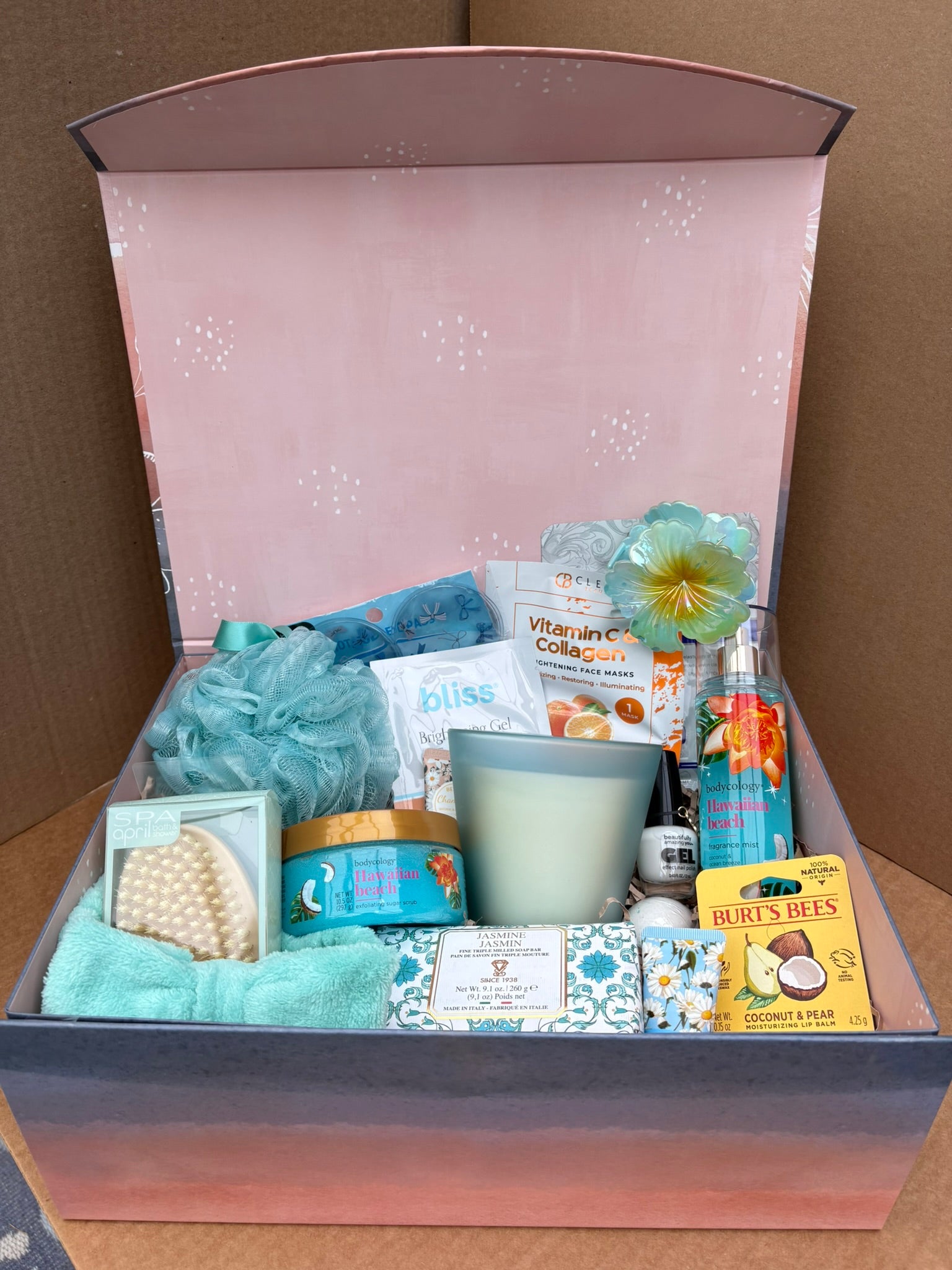 Spa Self-Care Gift Basket