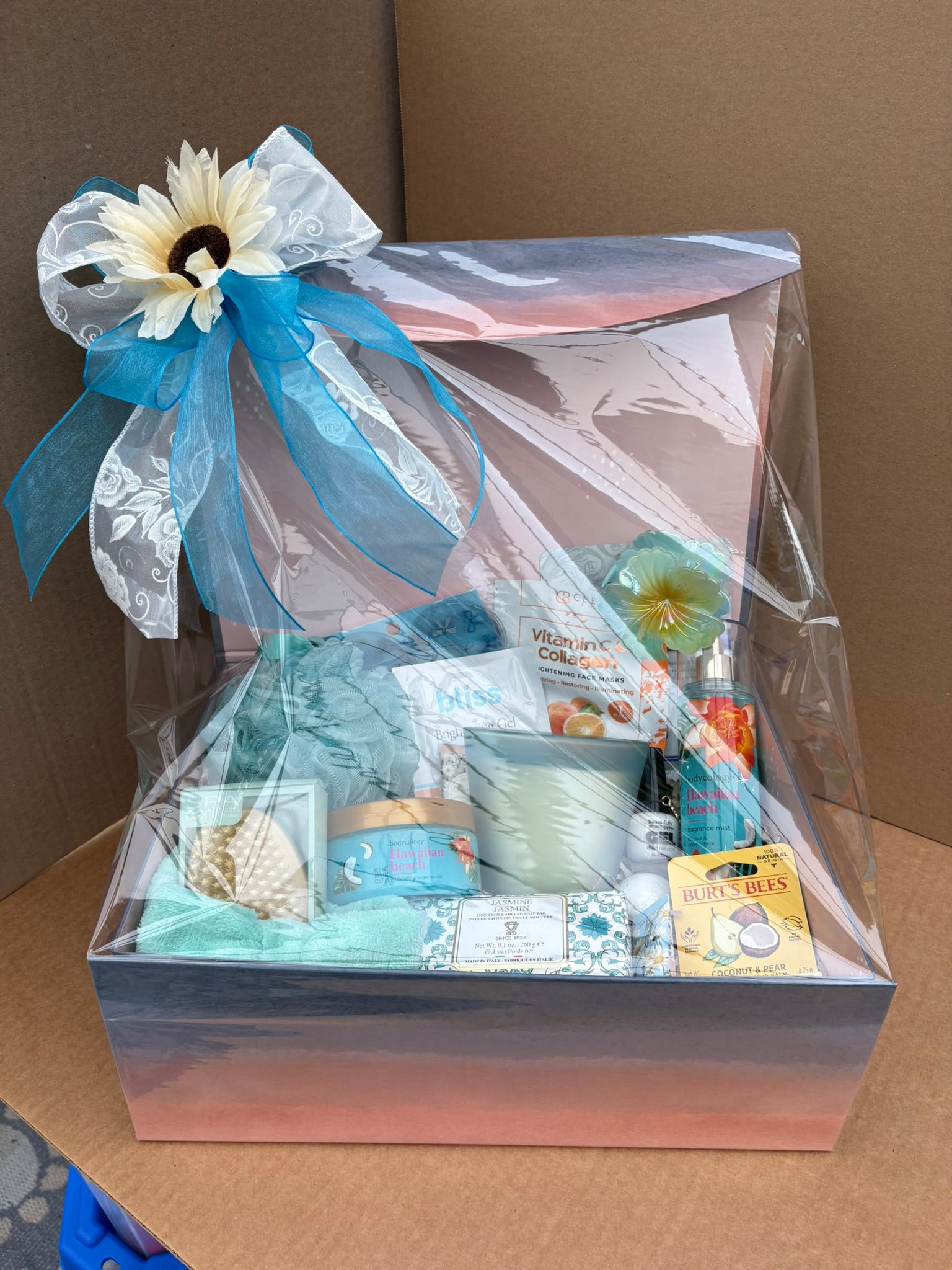 Spa Self-Care Gift Basket