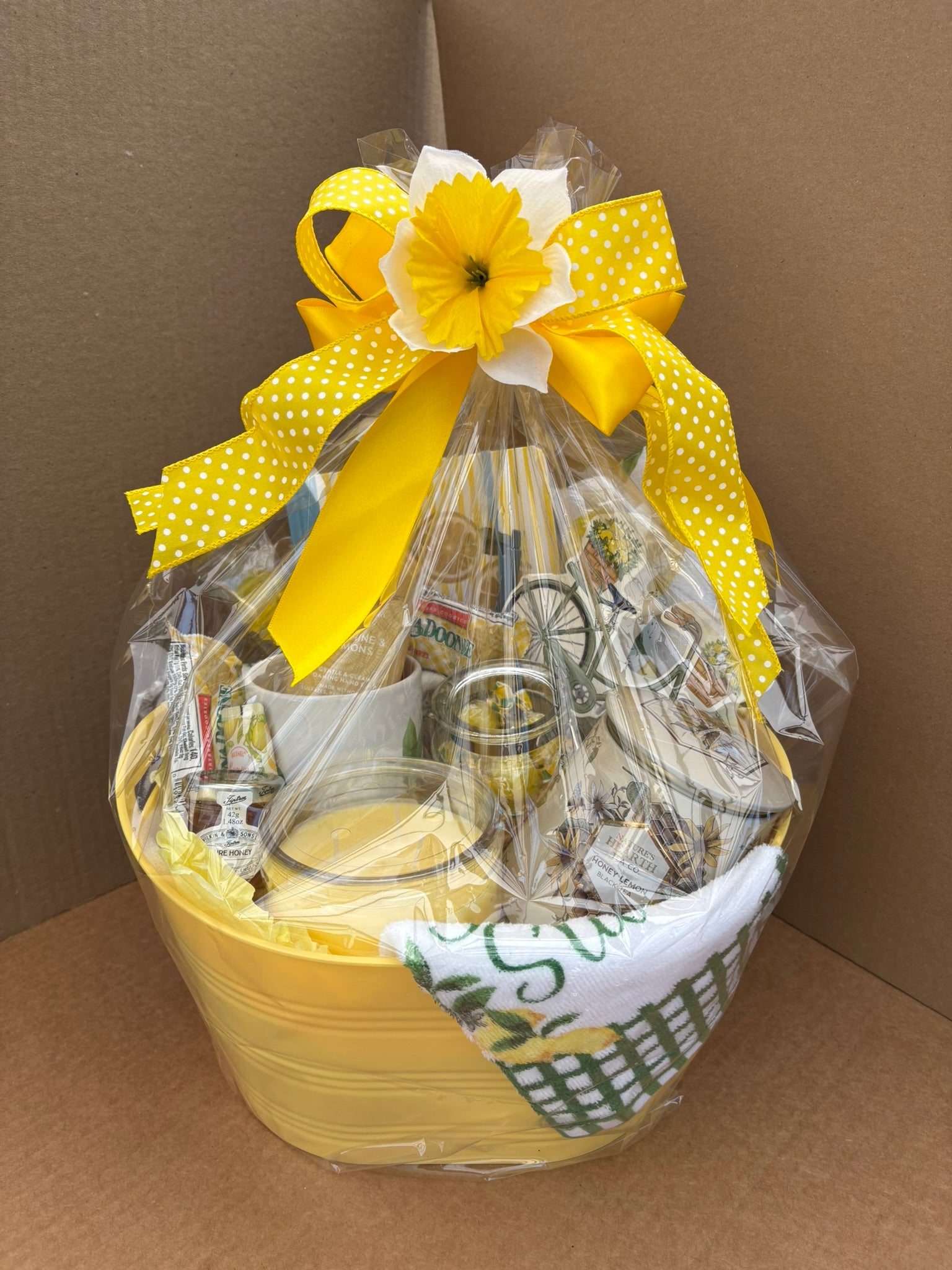 Sunshine &  Honey Delight Gift Basket