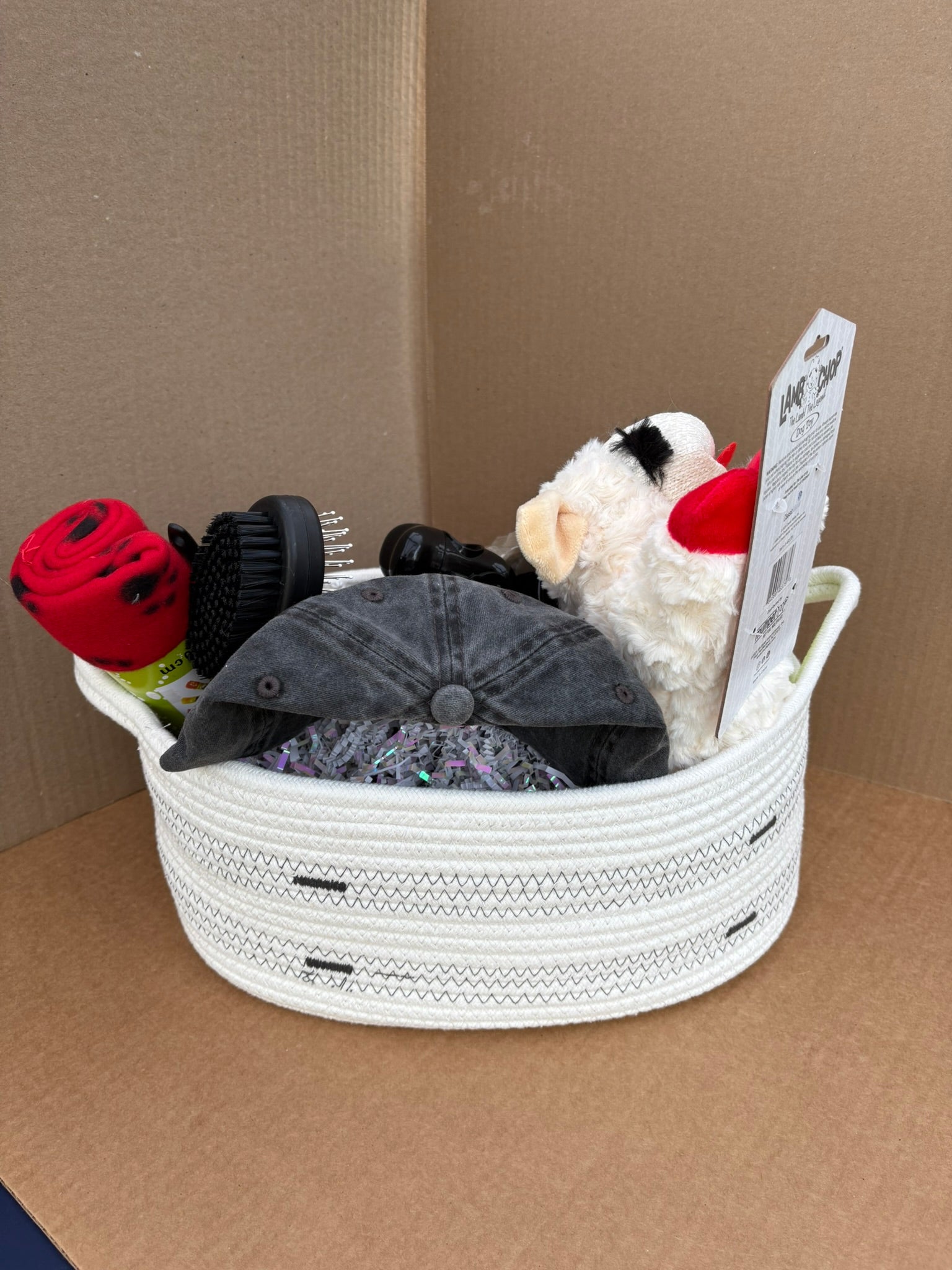 Dog Mom Essentials Gift Basket