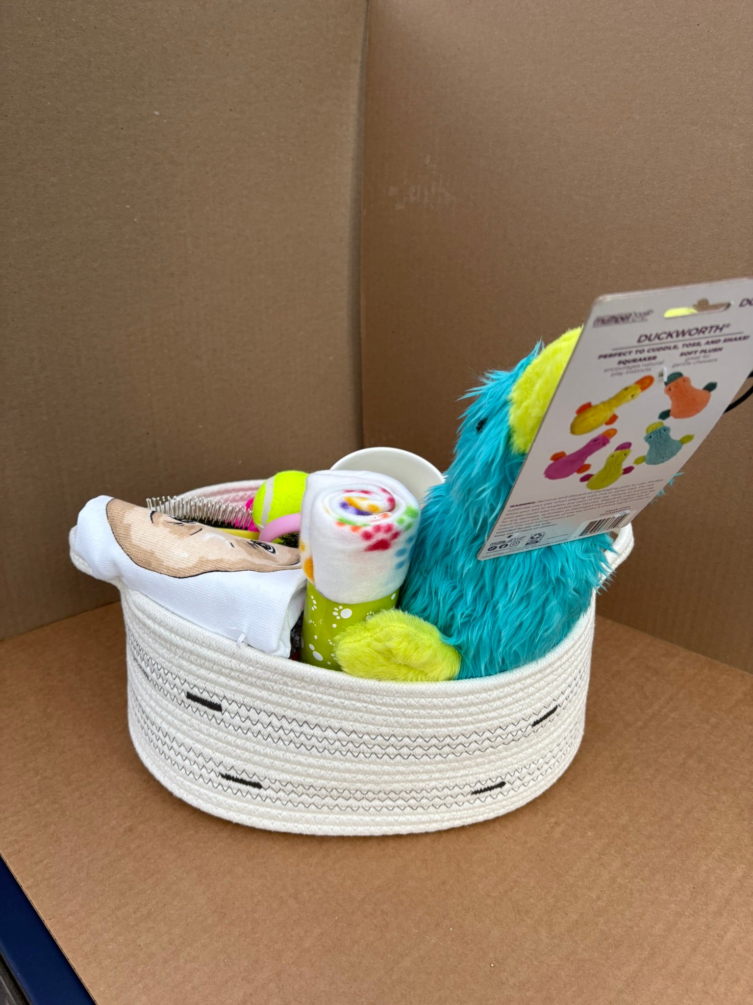 Fetch Dog Mom Gift Basket
