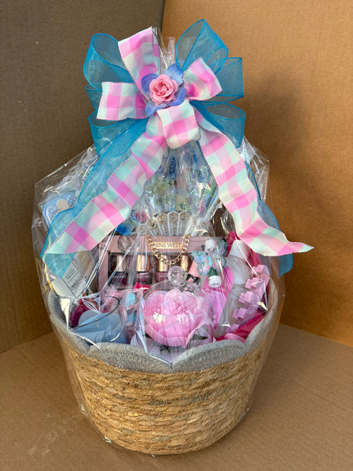 Blush & Bloom Spa Gift Basket