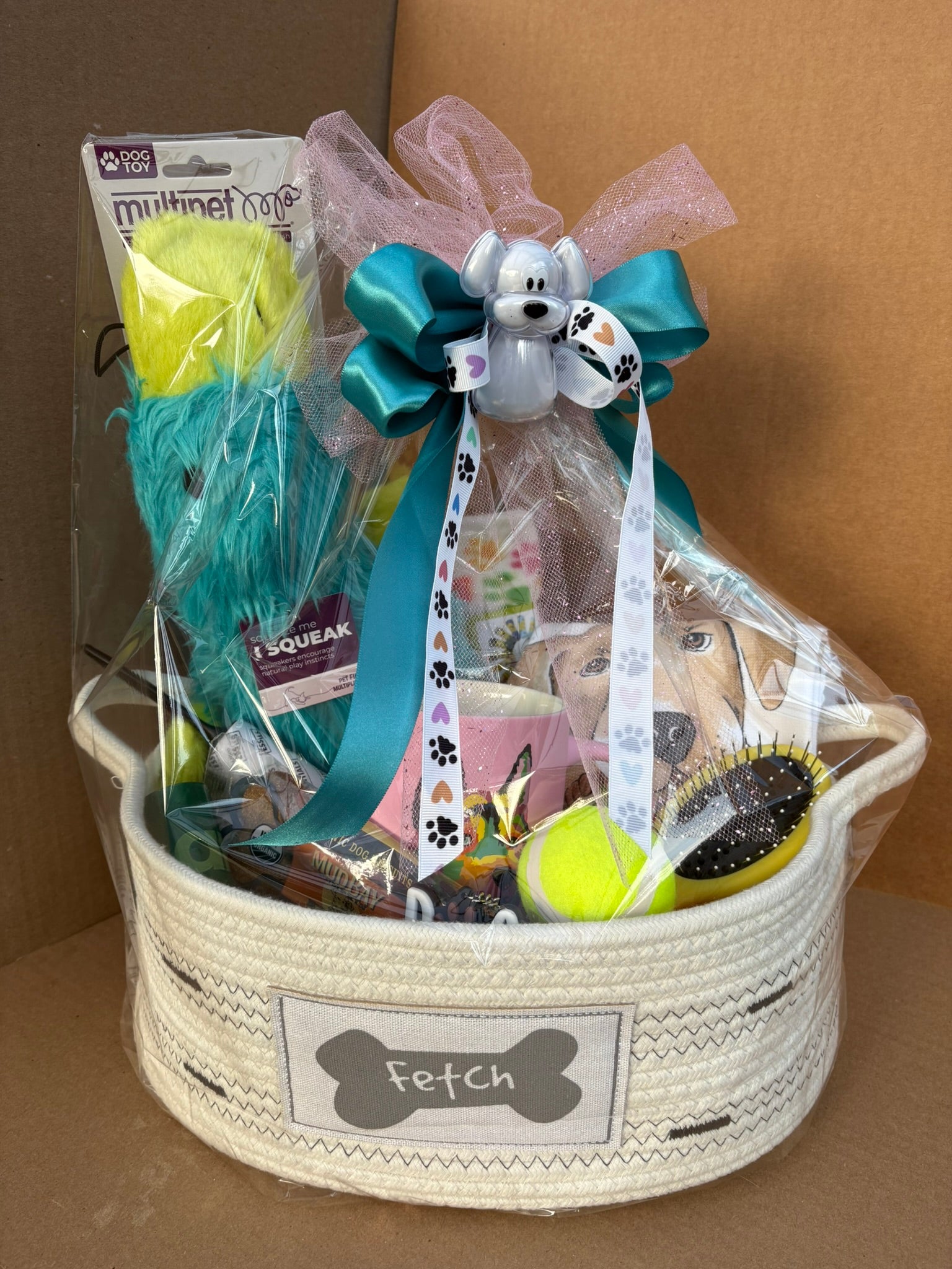 Fetch Dog Mom Gift Basket